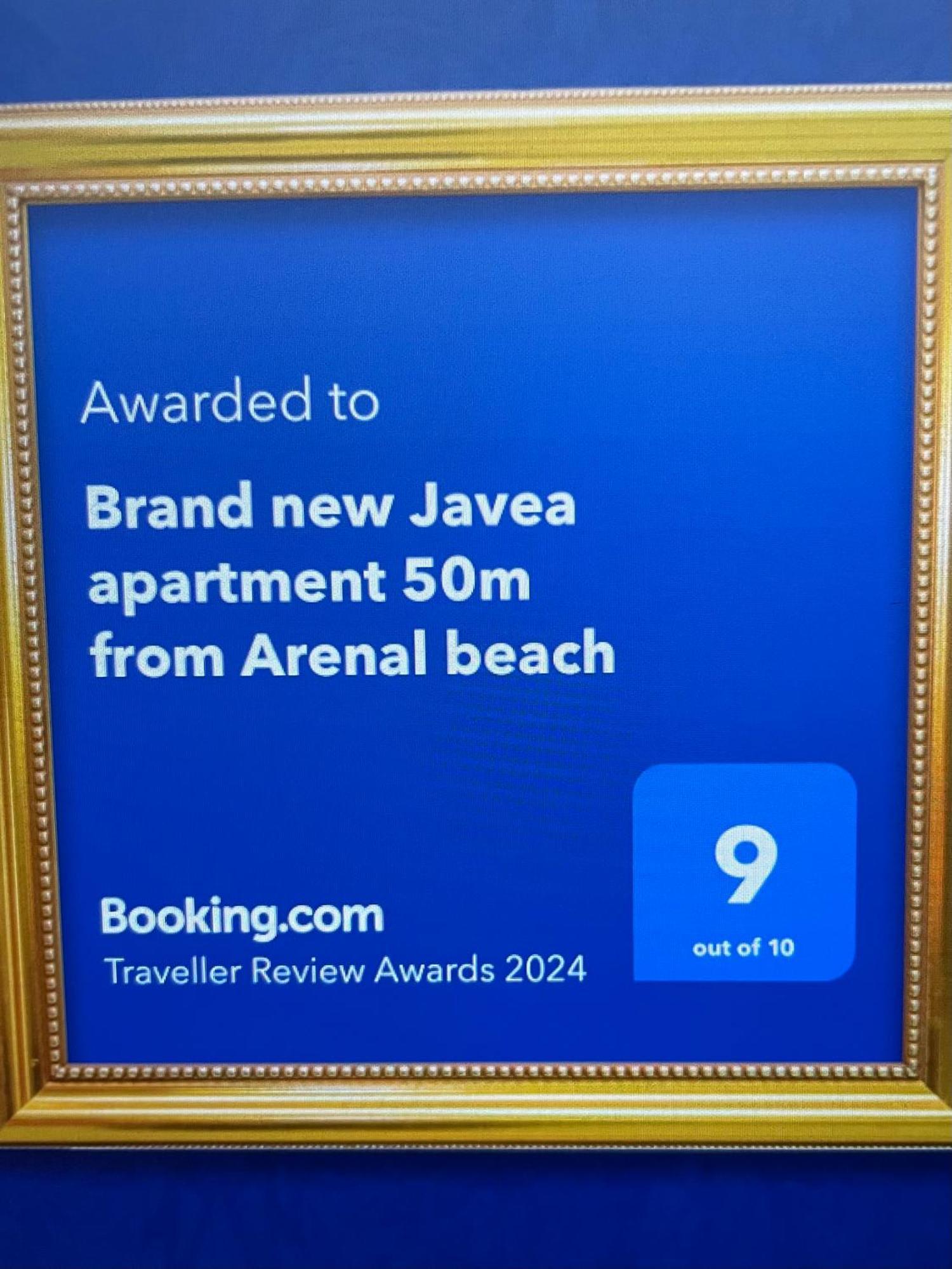 Brand New Javea Apartment 50M From Arenal Beach Zewnętrze zdjęcie